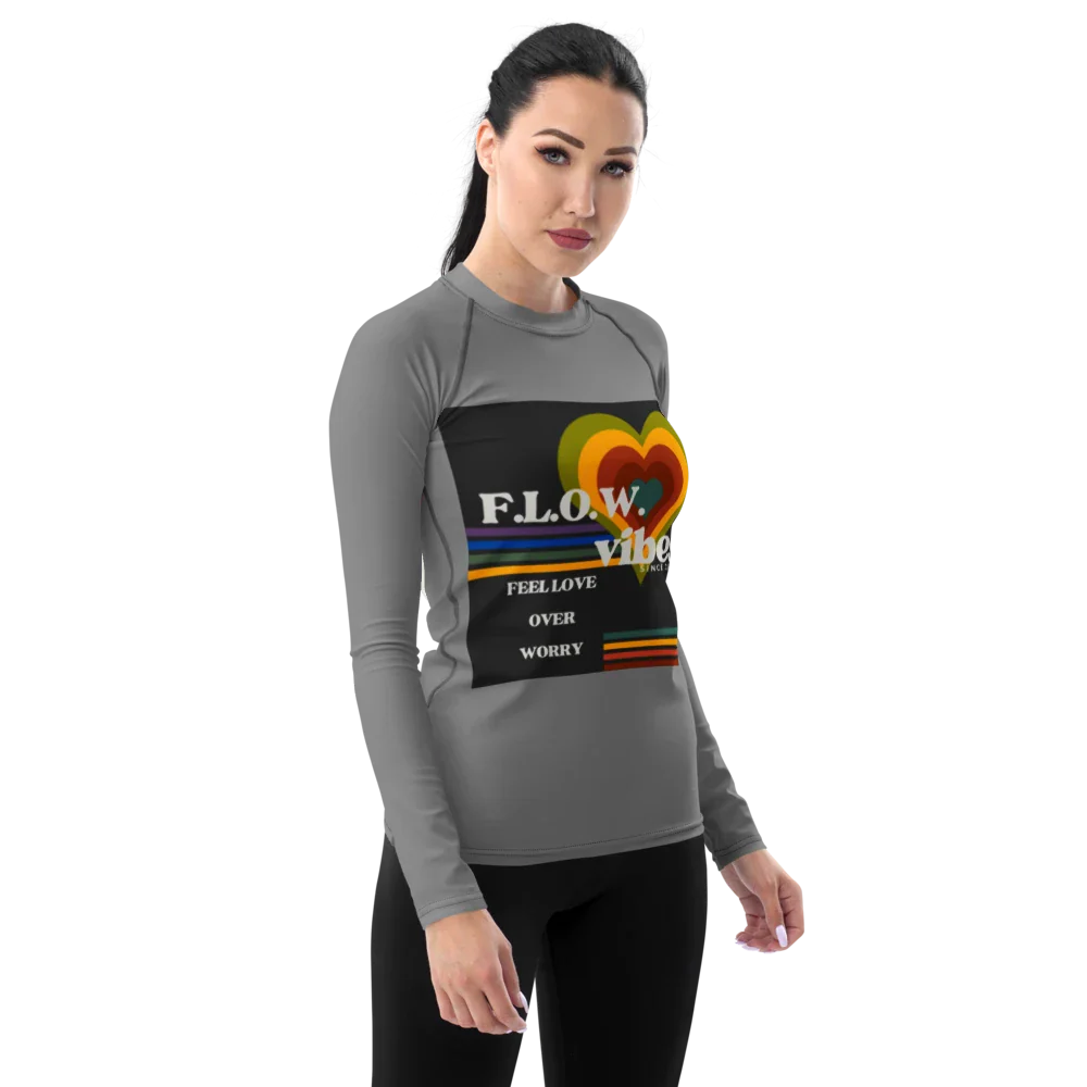 F.L.O.W. © Women's Rash Guard