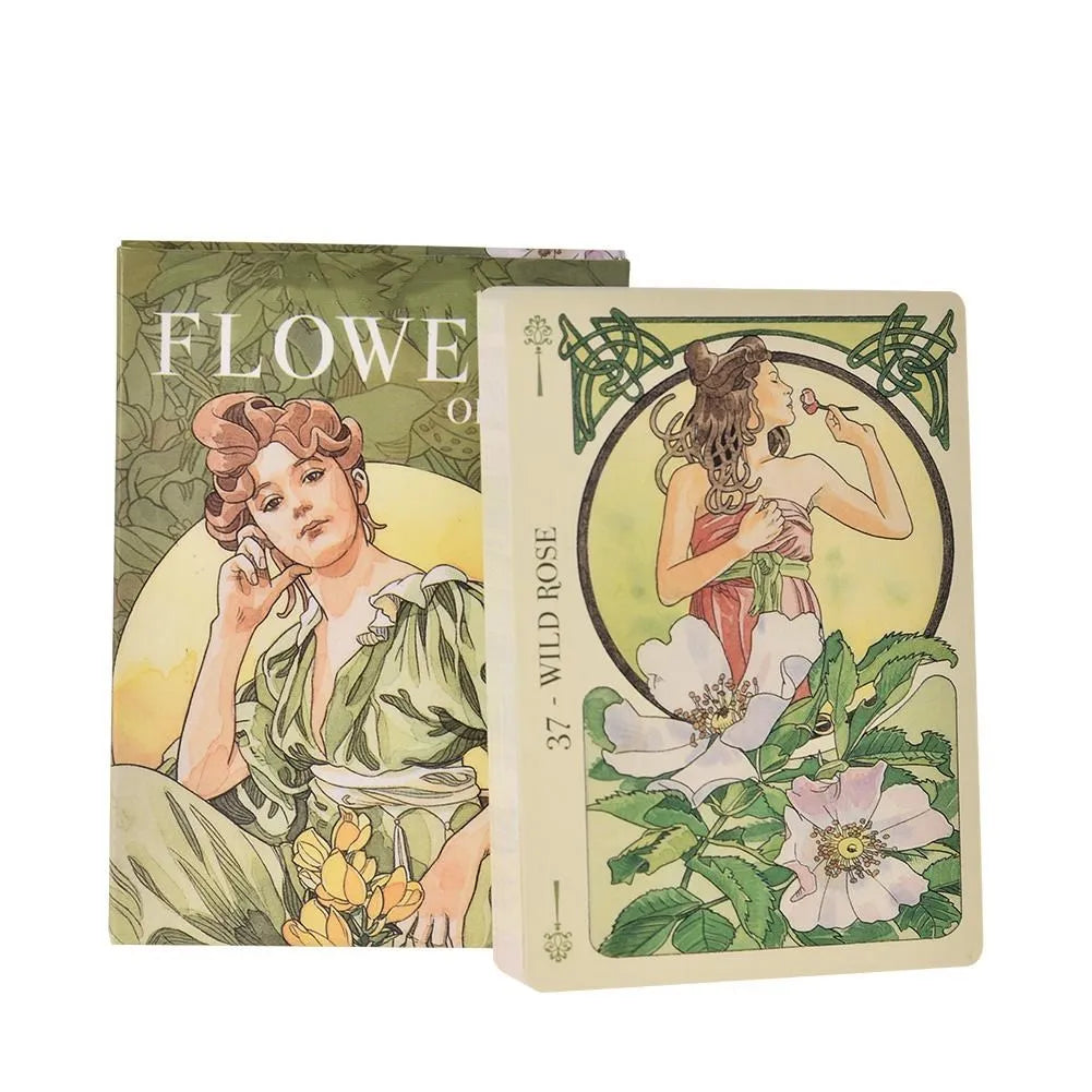 Flower Oracle Cards: Mystical Tarot Deck for Divination – TOBI'S F.L.O ...