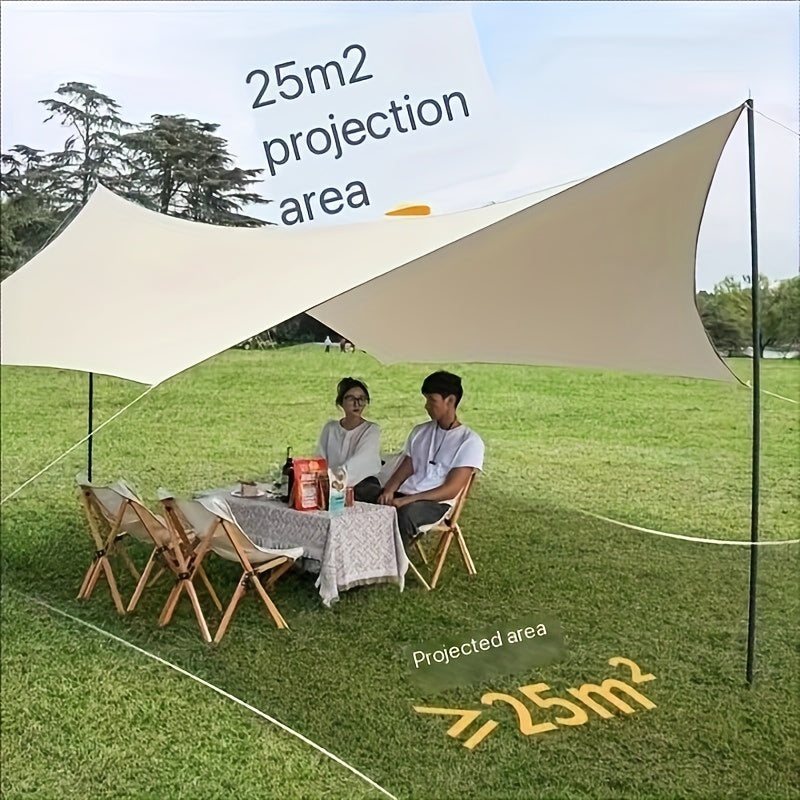 10Person Oxford Fabric Camping Canopy Tent with Steel Frame Waterproof UV Block Sunshade Drawstring Closure AllSeason Outdoor Shelter for Beach Hiking Backyard ValentineS Day Easter WomenS Day MotherS Day Independence Day
