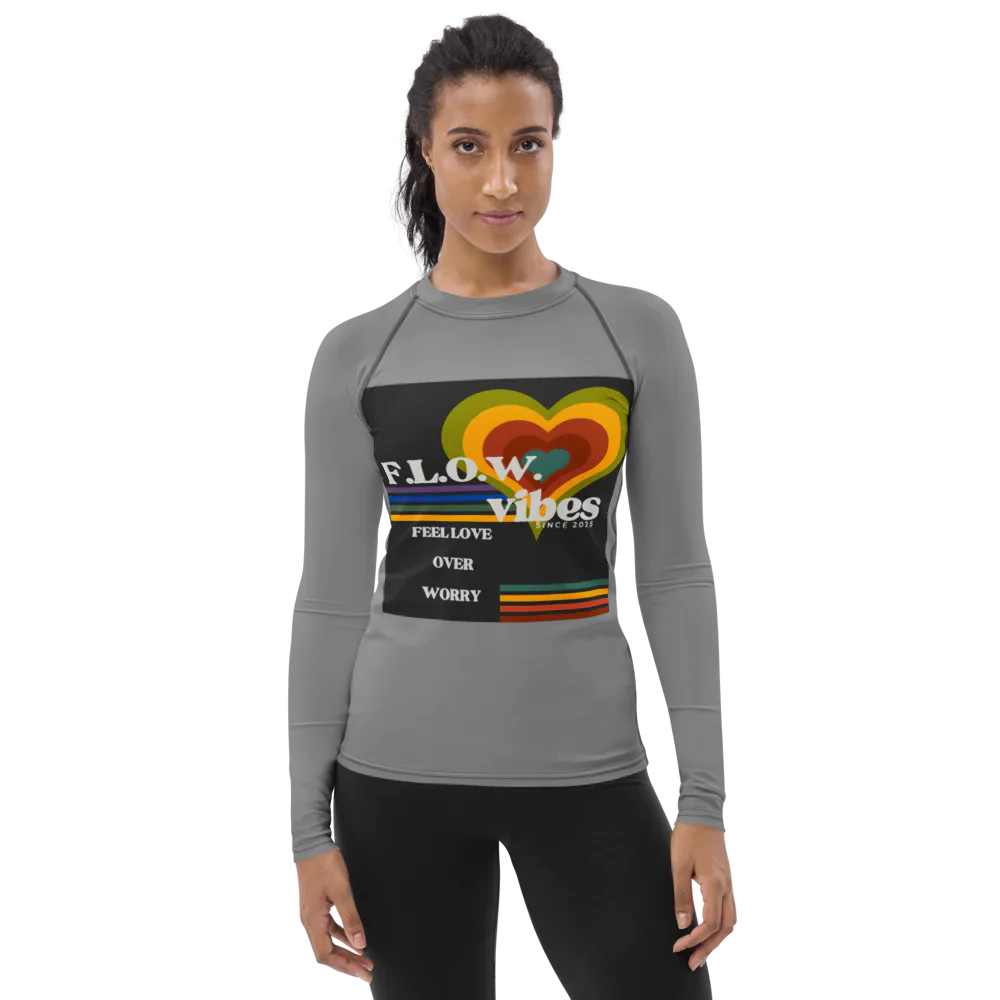 F.L.O.W. © Women's Rash Guard