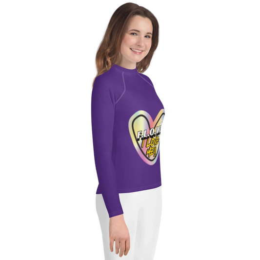 F.L.O.W. © Youth Rash Guard
