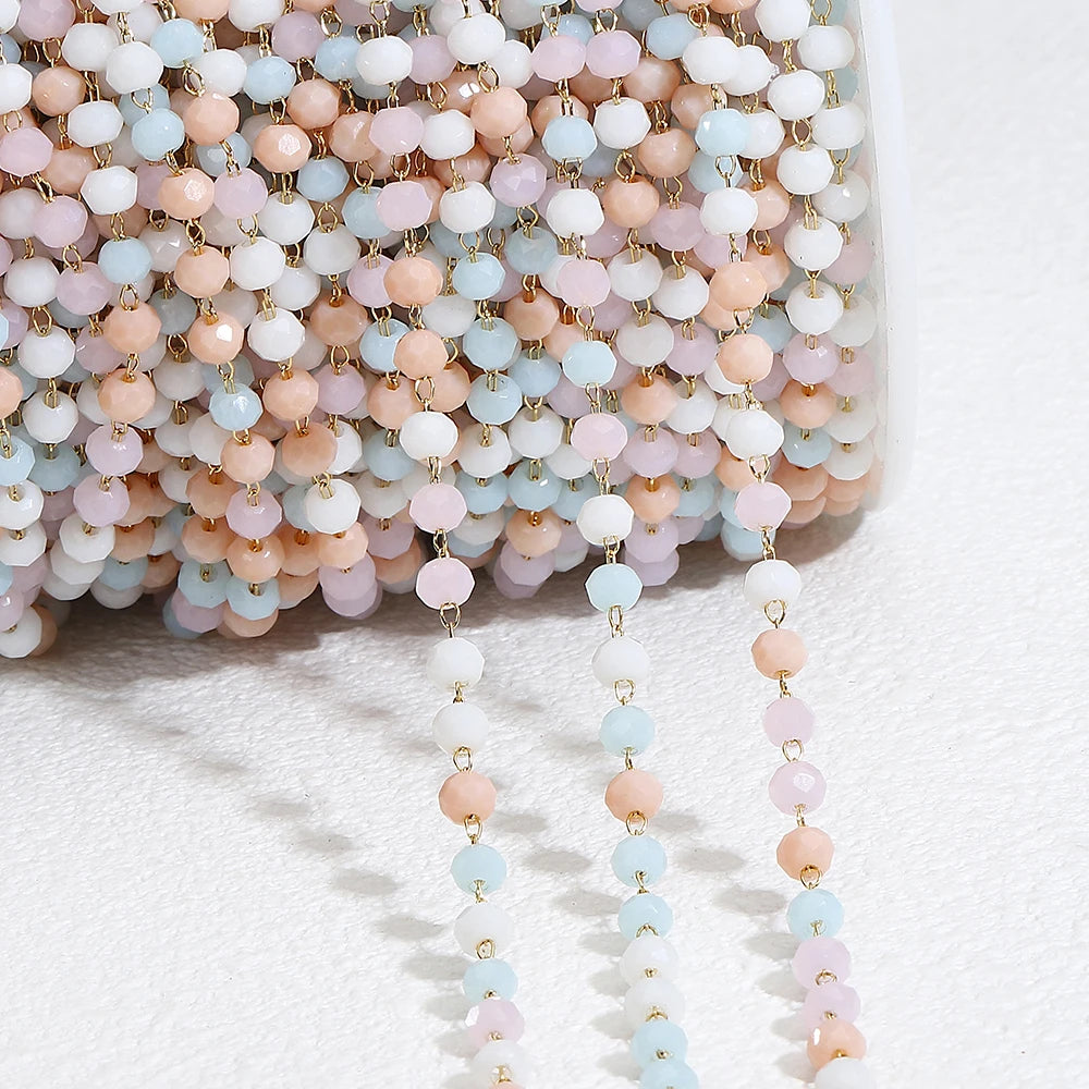 Crystal Beading Chain - DIY Jewelry Making – TOBI'S F.L.O.W. SHOP