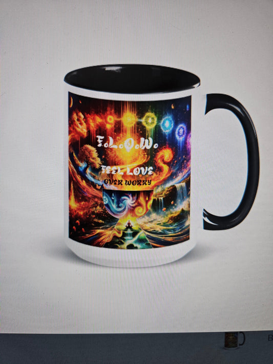 F.L.O.W. © MUG WITH BLACK INSIDE