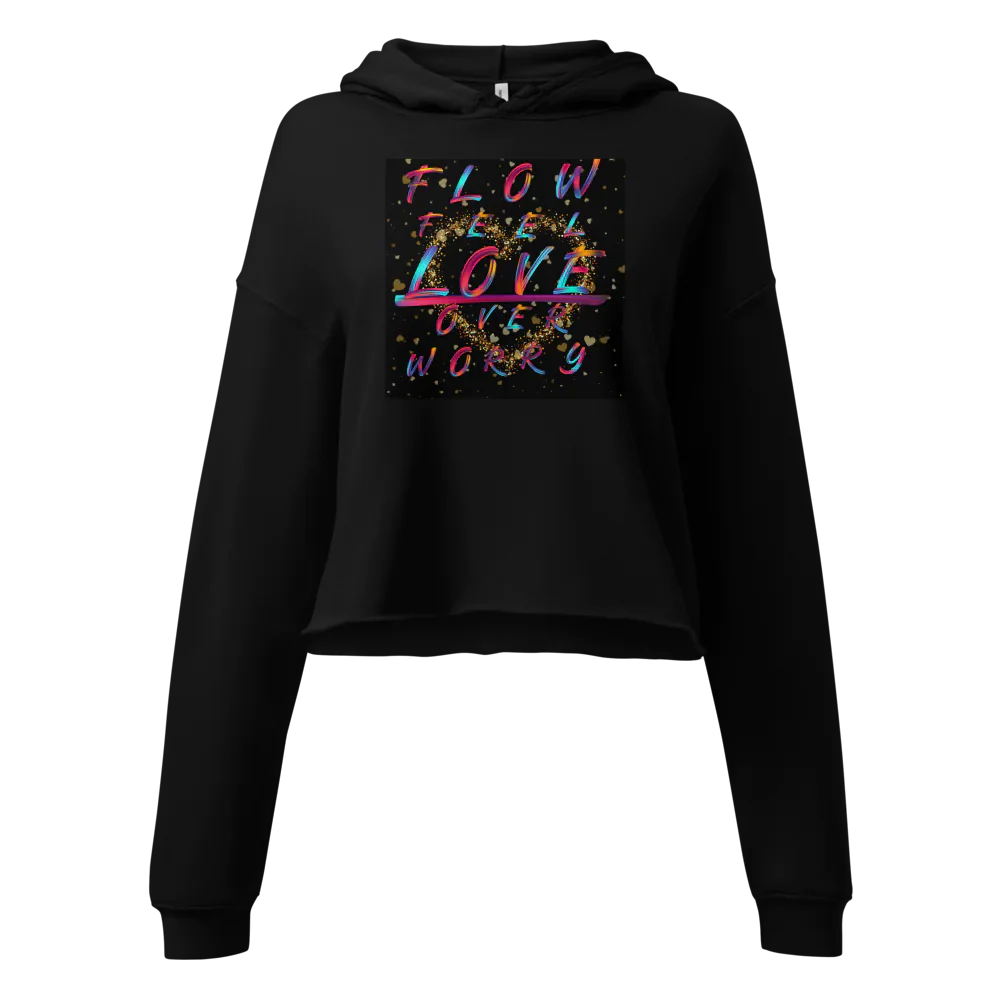 F.L.O.W. © Women's Cropped Hoodie