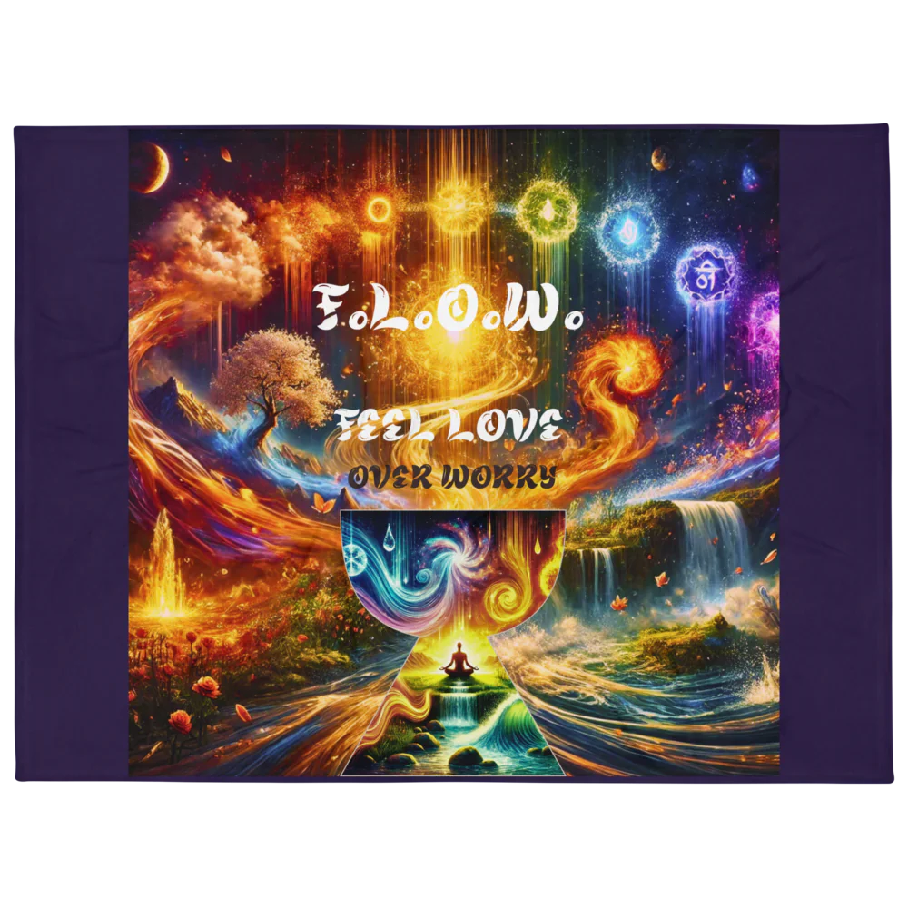 F.L.O.W. © Throw Blanket