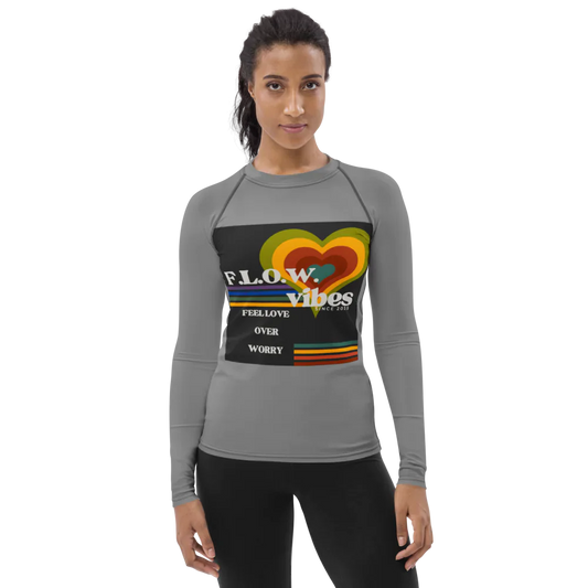 F.L.O.W. © Women's Rash Guard