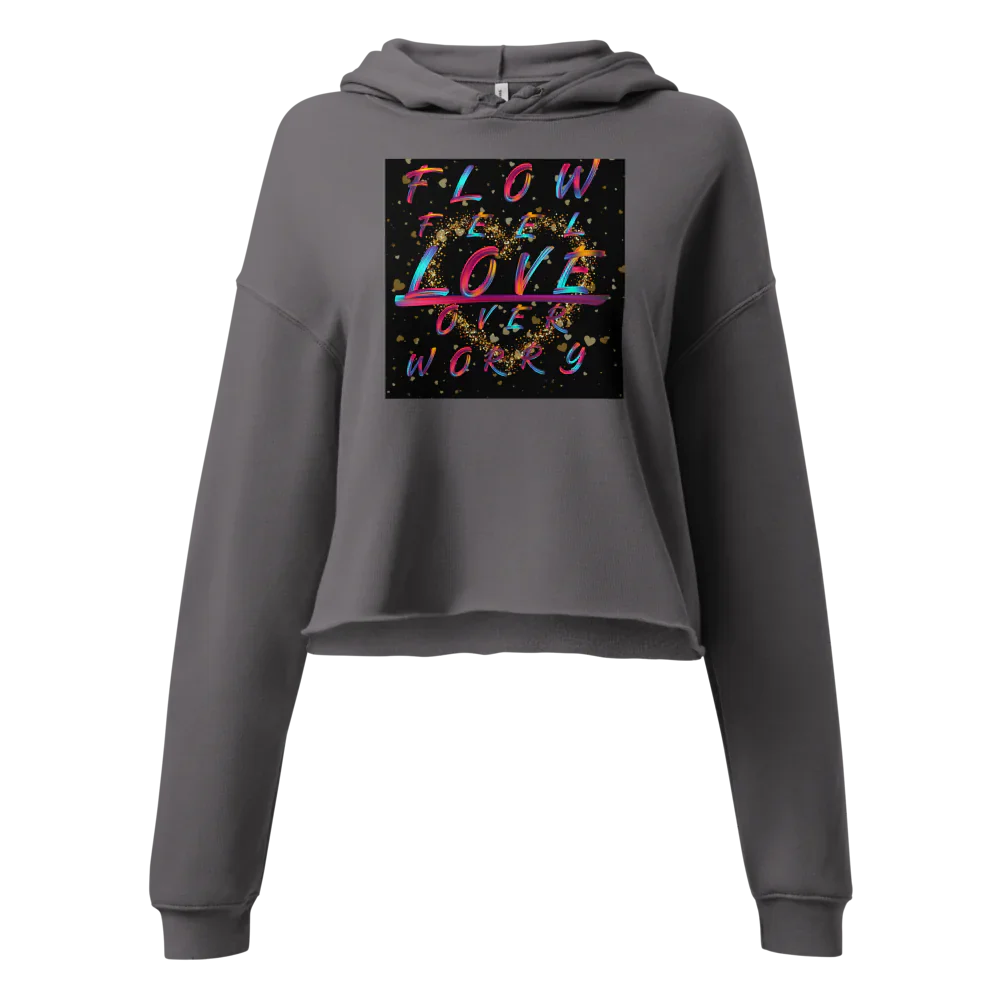 F.L.O.W. © Women's Cropped Hoodie