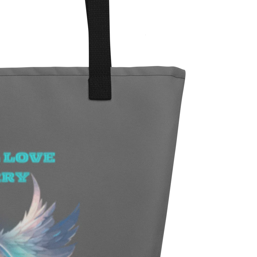 F.L.O.W. ©  Large Tote Bag w/ Pocket