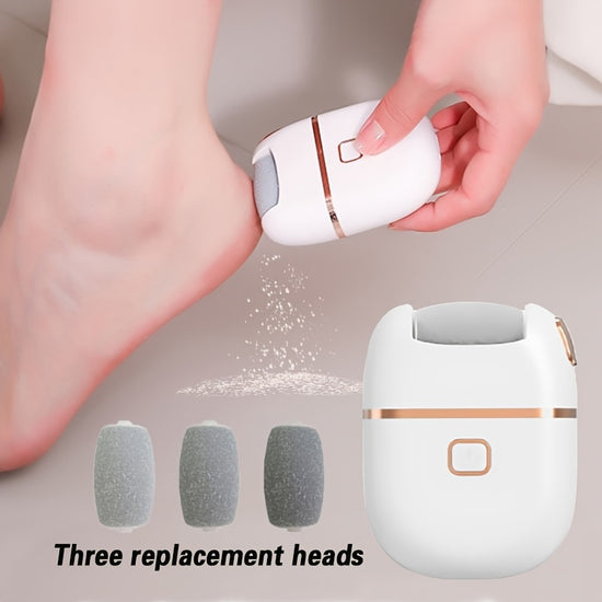 New Foot Scraper Three Replacement Grinding Heads Two Speeds Integrated Mold Release