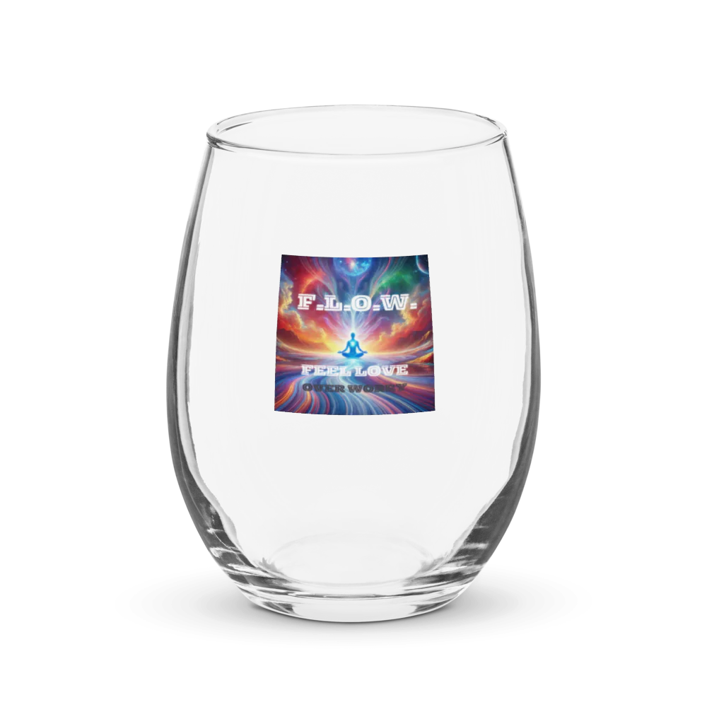 F.L.O.W. © Wine Glass (15 oz)